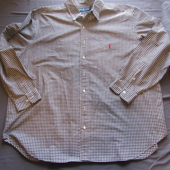 Polo Ralph Lauren Other - Polo Ralph Lauren Gingham Button Down Shirt 2XB